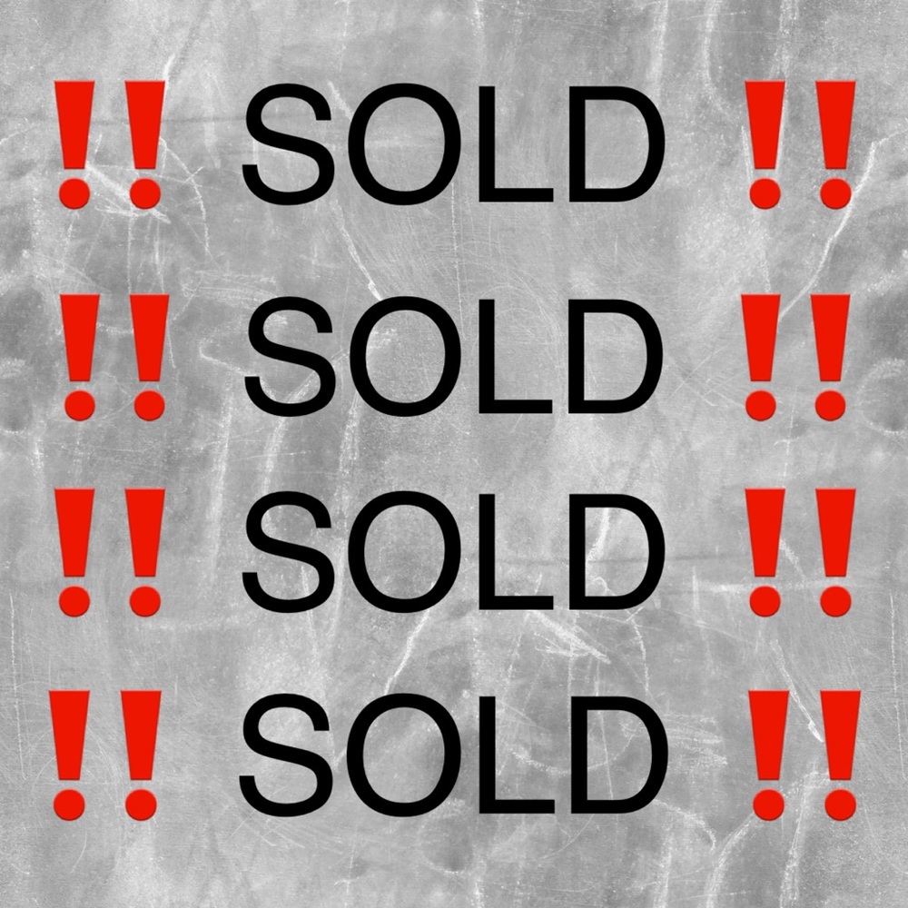 ‼️ SOLD ‼️